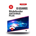 Bitdefender Antivirus Plus 10 usuarios
